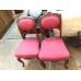 Upholstered Rosewood Chairs